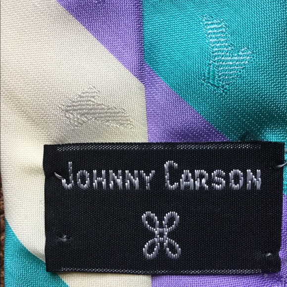 Johnny Carson VINTAGE Men’s Tie❤️ - Picture 2 of 5